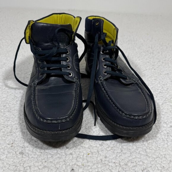 Vikings Men's Blue Leather Casual Work Style Boots - 11M - Picture 4 of 9